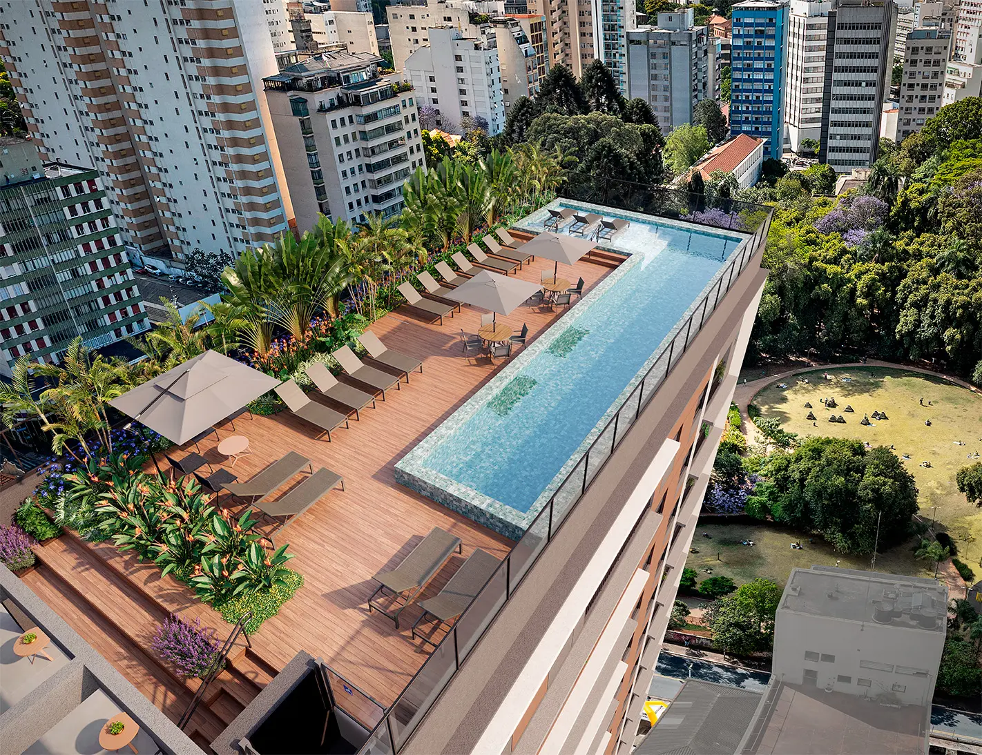 OPEN LIFE FREI CANECA Voo Rooftop Open Life Frei Caneca